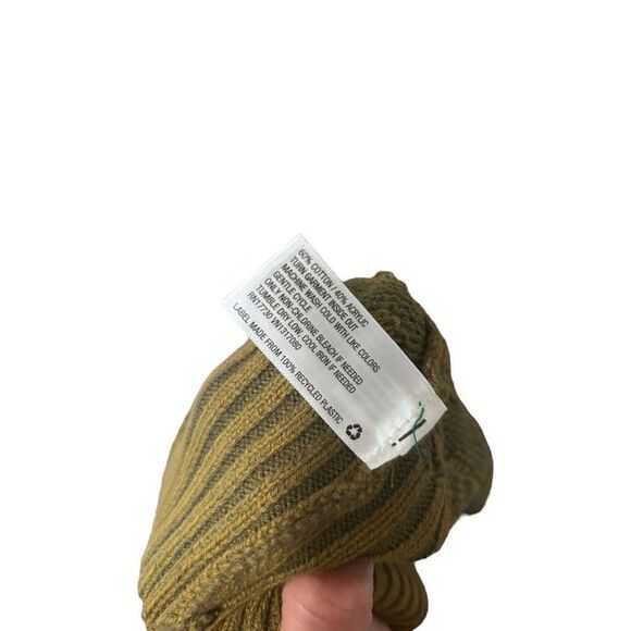 NWOT Knox Rose Green Chunky 3D knit Pullover Mock Neck Sweater Size S - Picture 9 of 13